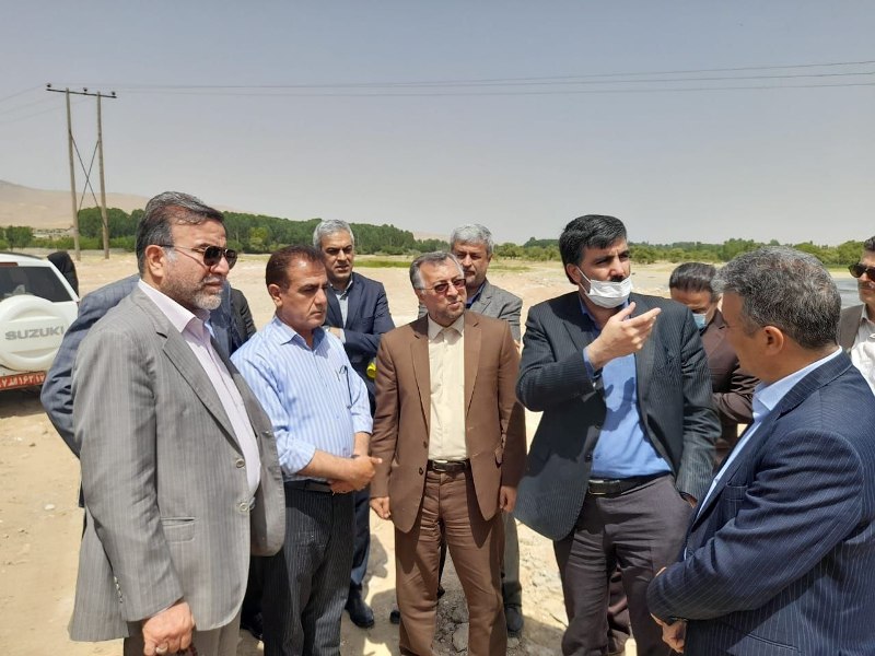 بازدید میدانی رئیس راهداری وحمل ونقل جاده ای کشور،نماینده شهرستانهای شاهین دژ وتکاب در مجلس شورای اسلامی ،فرماندار شاهین دژ از طرح های حوزه راهداری و پل وحدت