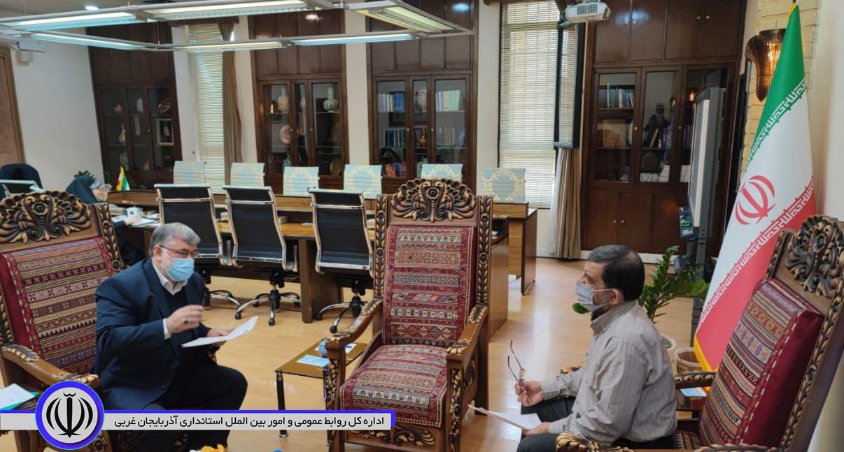 دیدار استاندار آذربایجان غربی با وزیر میراثفرهنگی، گردشگری و صنایعدستی