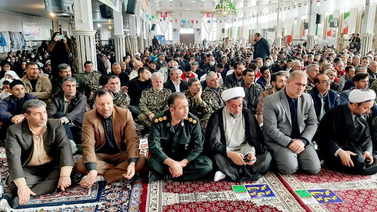 آیین بزرگداشت حماسه 9دی در شاهین دژبرگزارشد