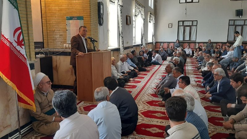 سخنرانی فرمانداردرخطبه های نماز جمعه اهل سنت شاهین دژ