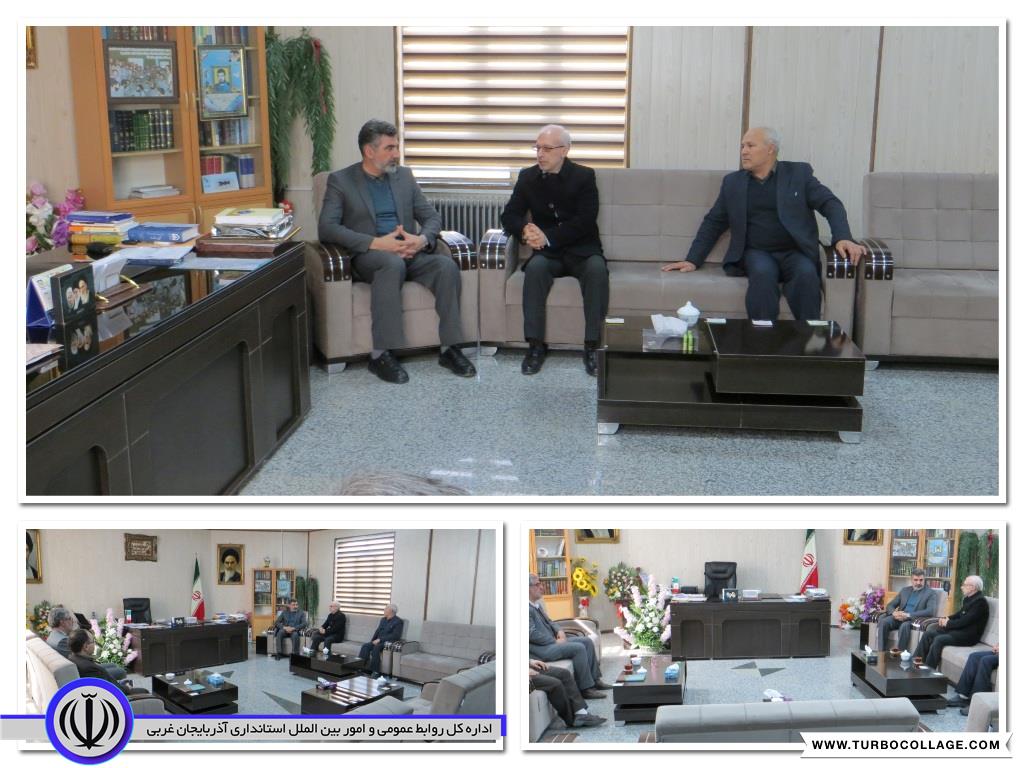 دیدار مدیرکل ثبت احوال آذربایجان غربی با فرماندار شهرستان شاهین دژ
