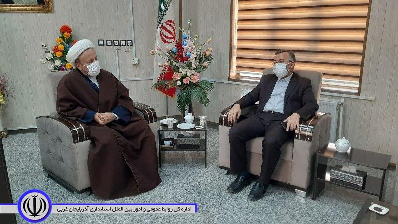 دیدار امام جمعه شهرستان اشنویه با فرماندار شهرستان شاهین دژ