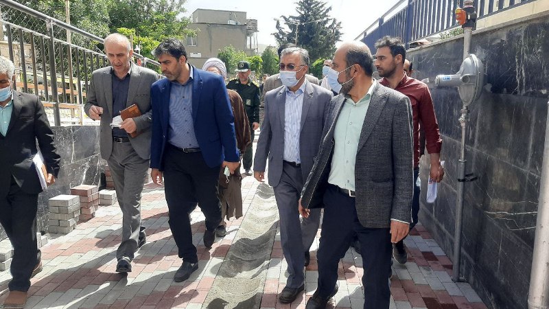 بازدید میدانی مدنی معاون توسعه روستایی ومناطق محروم رئیس جمهور، از چند پروژه عمرانی