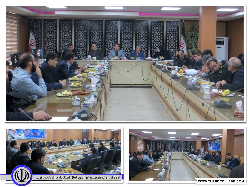 جلسه ستاد تسهیلات خدمات سفرهای نوروزی شهرستان شاهین دژ