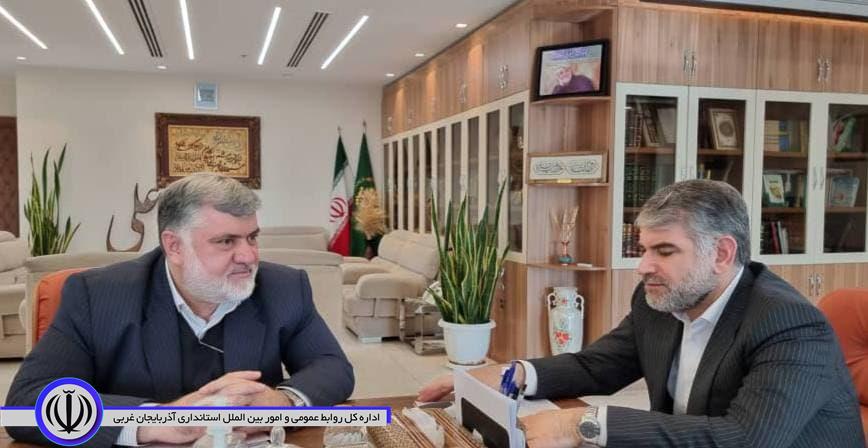دیدار استاندار آذربایجان غربی با وزیر جهاد کشاورزی