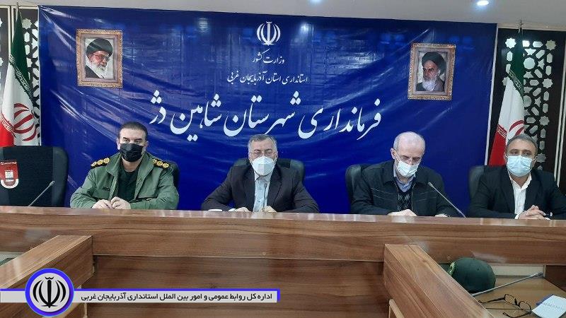جلسه  ستاد مقابله با بیماری کرونا درشهرستان شاهین دژ برگزارشد