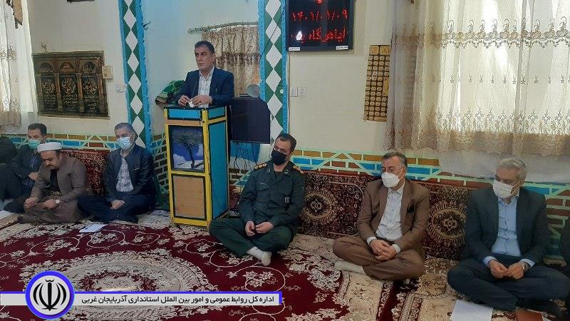 گزارش تصویری از بازدید فرماندار شهرستان شاهین دژ ونماینده مجلس شورای اسلامی از روستاهای قوزلوی افشار ,صفاخانه و زیدکندی در بخش مرکزی