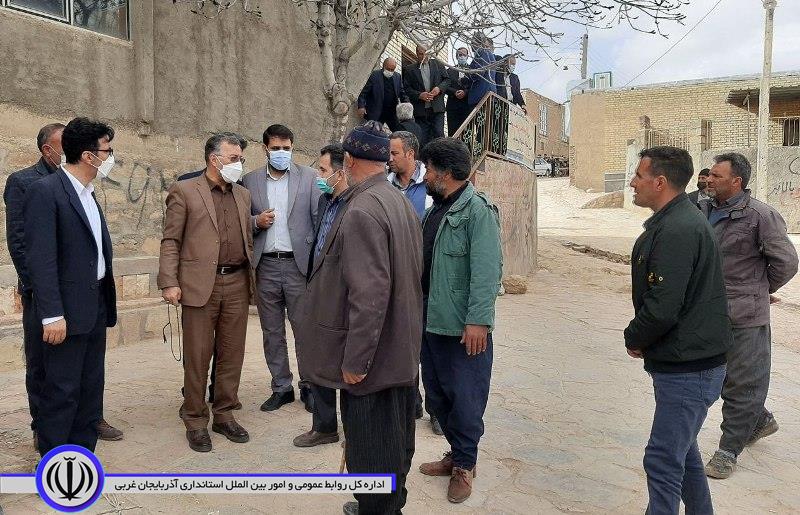 گزارش تصویری : از بازدید فرماندار شاهین دژ ونماینده مجلس شورای اسلامی از روستاهای بخش کشاورز